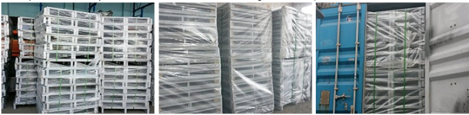 Double Faced Medium Heavy Duty Cantilever Shelving System Rak Industri Bahan Panjang 4